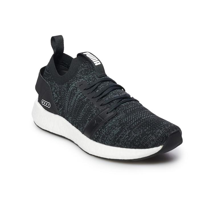 Puma Nrgy Neko Engineer Men's Running Shoes, Size: 8.5, Black
