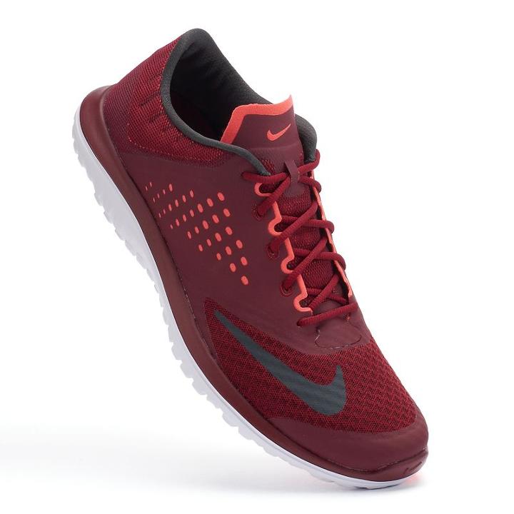 Nike Fs Lite 2 Men's Running Shoes, Size: 8.5, Dark Red
