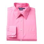 Men's Croft & Barrow&reg; Regular-fit Easy-care Point-collar Dress Shirt, Size: 17.5-34/35, Med Pink