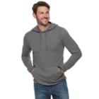 Men's Sonoma Goods For Life&trade; Double-knit Hoodie, Size: Large, Black