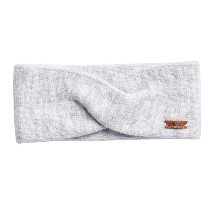 Women's Adidas Core Twisted Knit Headband, White