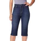 Petite Gloria Vanderbilt Amanda Skimmer Pants, Women's, Size: 12 Petite, Med Blue