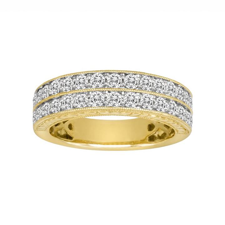 14k Gold 1-ct. T.w. Igl Certified Diamond Wedding Ring, Women's, Size: 7, White