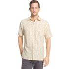 Men's Van Heusen Classic-fit Oasis Crosshatch Button-down Shirt, Size: Medium, Drk Yellow
