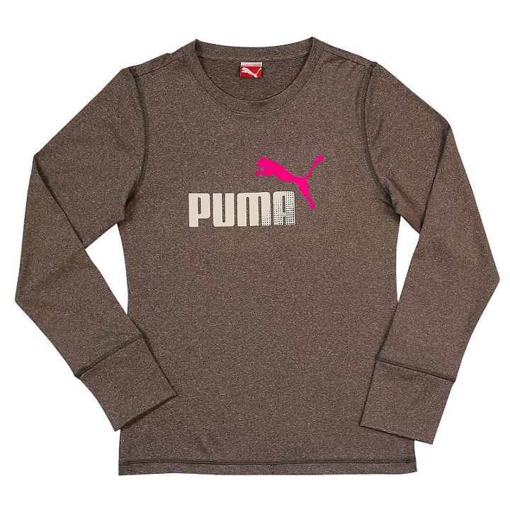 Girls 4-6x Puma Performance Top, Girl's, Size: 4, Grey Other