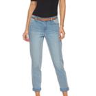 Women's Gloria Vanderbilt Stefania Slim Fit Ankle Jeans, Size: 4, Light Blue