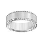 Simply Vera Vera Wang Tungsten Carbide Men's Wedding Band, Size: 11, Grey