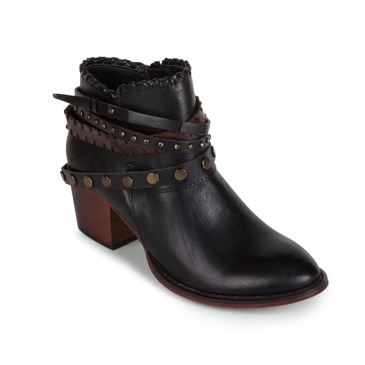 Wanted Whipper Women's Ankle Boots, Size: 8, Black