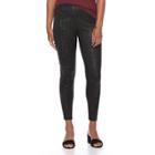 Women's Apt. 9&reg; Tummy Control Pull-on Leggings, Size: Large, Black
