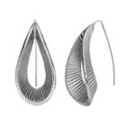 Simply Vera Vera Wang Ribbed Loop Threader Earrings, Women's, Oxford