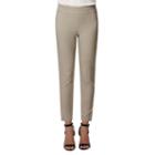 Women's Harve Benard Classic Pull-on Straight-leg Ankle Pants, Size: 8, Lt Beige