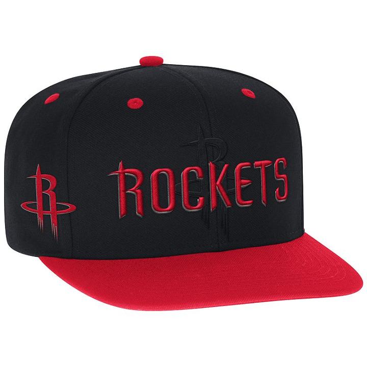Adidas, Men's Houston Rockets Draft Snapback Cap, Multicolor