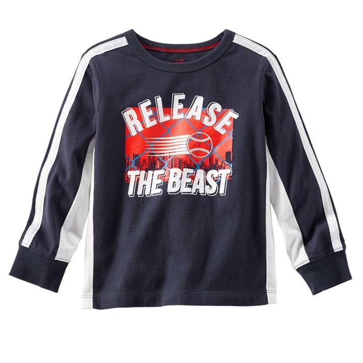 Boys 4-7 Oshkosh B'gosh&reg; Release The Beast Tee, Boy's, Size: 6, Blue