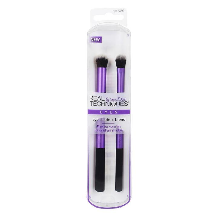 Real Techniques 2-pc. Eye Shade & Blend Brush Set, Multicolor