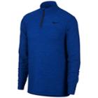 Big & Tall Nike Breathe Dri-fit Performance Quarter-zip Pullover, Men's, Size: 3xb, Dark Blue