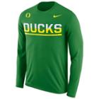 Men's Nike Oregon Ducks Legend Staff Sideline Dri-fit Long-sleeve Tee, Size: Xl, Ovrfl Oth