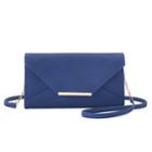 Apt. 9&reg; Rfid-blocking Envelope Crossbody Wallet, Women's, Blue