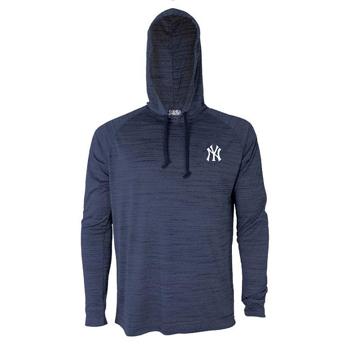 Men's Stitches New York Yankees Hoodie, Size: Large, Grey