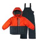 Boys 4-7 Carter's Colorblock Heavyweight Jacket & Bib Snowpants Snowsuit Set, Size: 5-6, Red