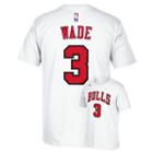 Men's Adidas Chicago Bulls Dwayne Wade Player Tee, Size: Xl, Red Other