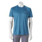 Men's Columbia Omni-wick Fork Stream Tee, Size: Small, Blue (navy)