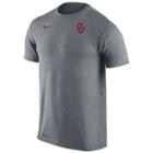 Men's Nike Oklahoma Sooners Dri-fit Touch Tee, Size: Medium, Grey