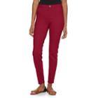 Juniors' So&reg; Perfectly Soft High-waisted Ankle Jeggings, Girl's, Size: 3, Red Other