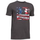 Boys 8-20 Under Armour Freedom Tee, Size: Large, Grey (charcoal)