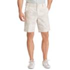 Men's Chaps Classic-fit Patterned Shorts, Size: 32, Beig/green (beig/khaki)