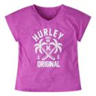 Girls 7-16 Hurley Permanent Vacation Knit Tee, Girl's, Size: Large, Med Pink