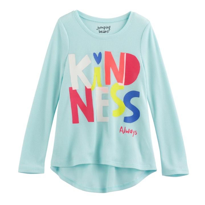Girls 4-10 Jumping Beans&reg; High-low Tunic, Size: 6, Turquoise/blue (turq/aqua)