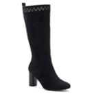 Andrew Geller Jean Women's Riding Boots, Size: Medium (8), Black