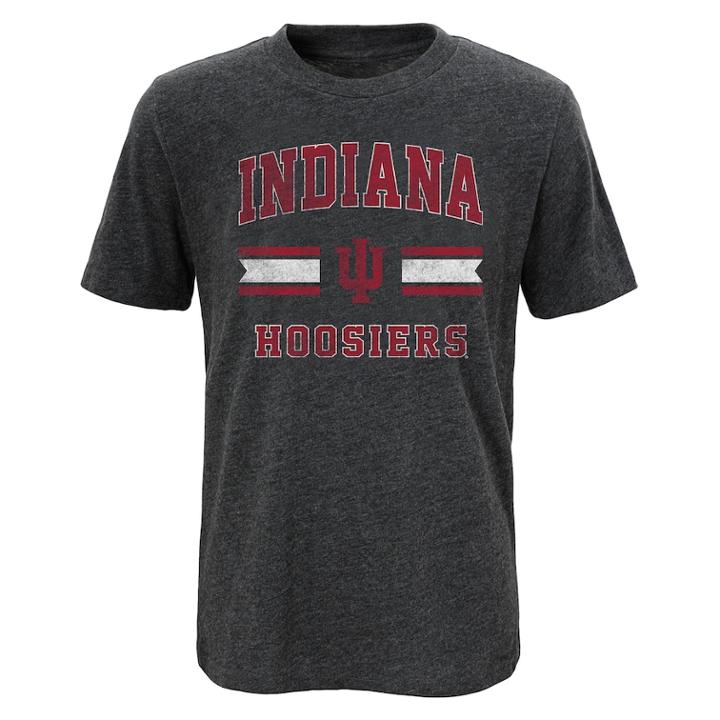 Boys 4-18 Indiana Hoosiers Player Pride Tee, Size: 4-5, Grey