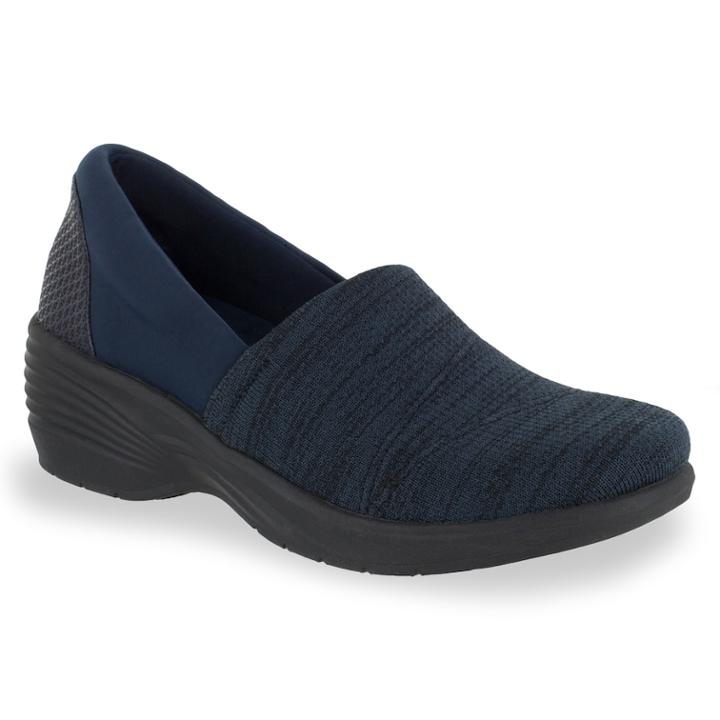 Solite By Easy Street Solo Women's Shoes, Size: 6.5, Blue (navy)