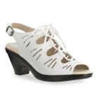 Easy Street Kitt Women's Ghillie Sandals, Size: Medium (8.5), White