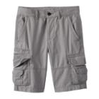 Boys 8-20 Urban Pipeline&reg; Canvas Cargo Shorts, Boy's, Size: 16, Dark Grey