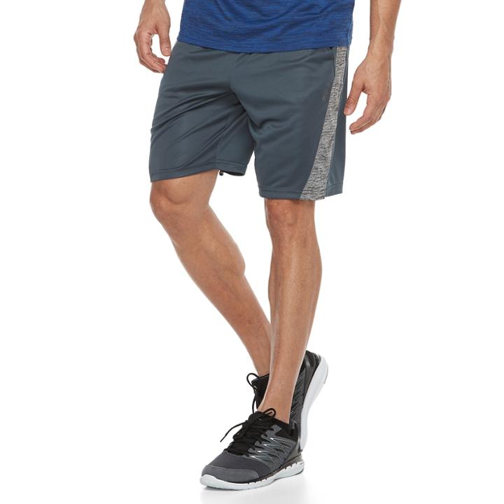 Big & Tall Fila Sport&reg; Training Shorts, Men's, Size: L Tall, Med Grey