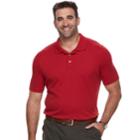 Big & Tall Croft & Barrow&reg; Classic-fit Easy-care Interlock Polo, Men's, Size: 4xb, Med Red