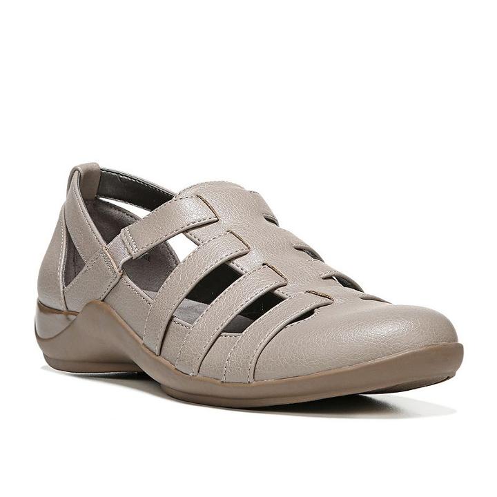Lifestride Maintain Women's Slip-on Shoes, Size: 8.5 Wide, Grey