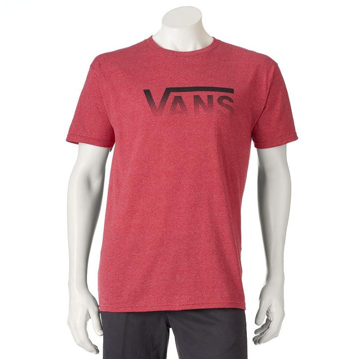 Men's Vans Classic Tee, Size: Xl, Dark Red