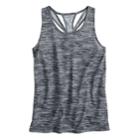 Girls 7-16 So&reg; Easy Back Cutout Performance Tank Top, Size: 12, Oxford