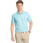 Men's Izod Solid Oxford Advantage Polo, Size: Xxl, Blue Other