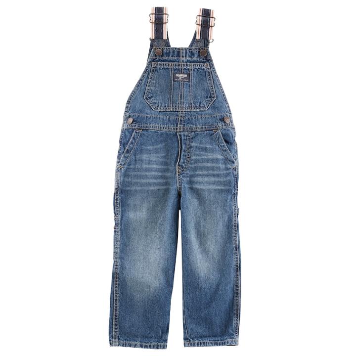 Baby Boy Oshkosh B'gosh&reg; Denim Overalls, Size: 3-6 Months, Blue