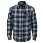 Boys 8-20 Chicago Bears Sideline Plaid Shirt, Size: S 8, Blue (navy)