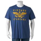 Big & Tall Sonoma Goods For Life&trade; American Vintage Tee, Men's, Size: L Tall, Med Blue