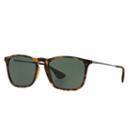 Ray-ban Rb4187 54mm Chris Square Sunglasses, Women's, Dark Grey