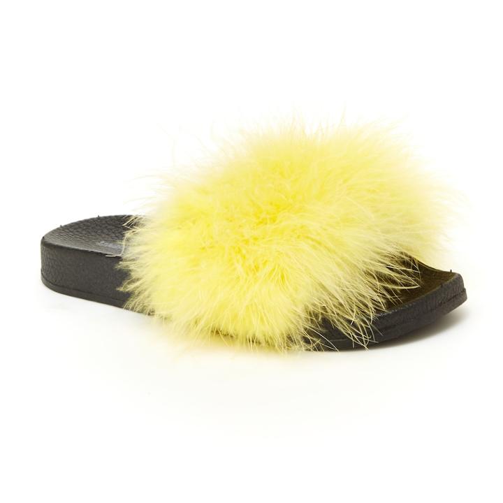 Unionbay Boa Women's Slide Sandals, Size: Medium (7), Yellow