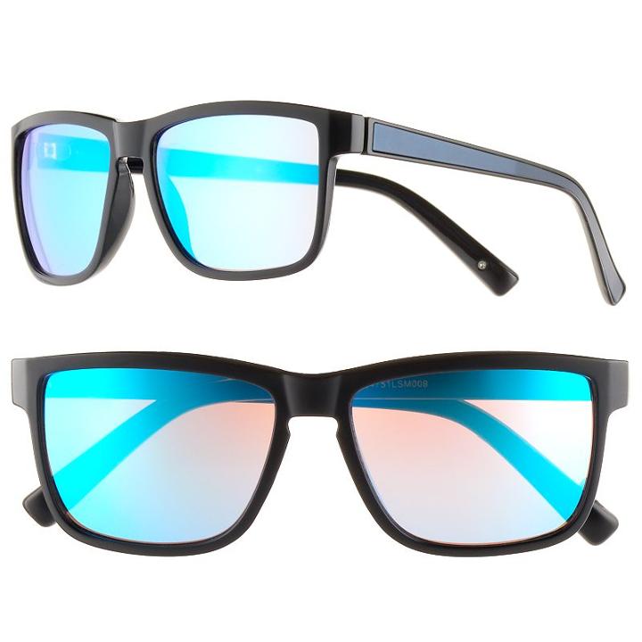 Men's Apt. 9&reg; Keyhole Rectangle Sunglasses, Oxford