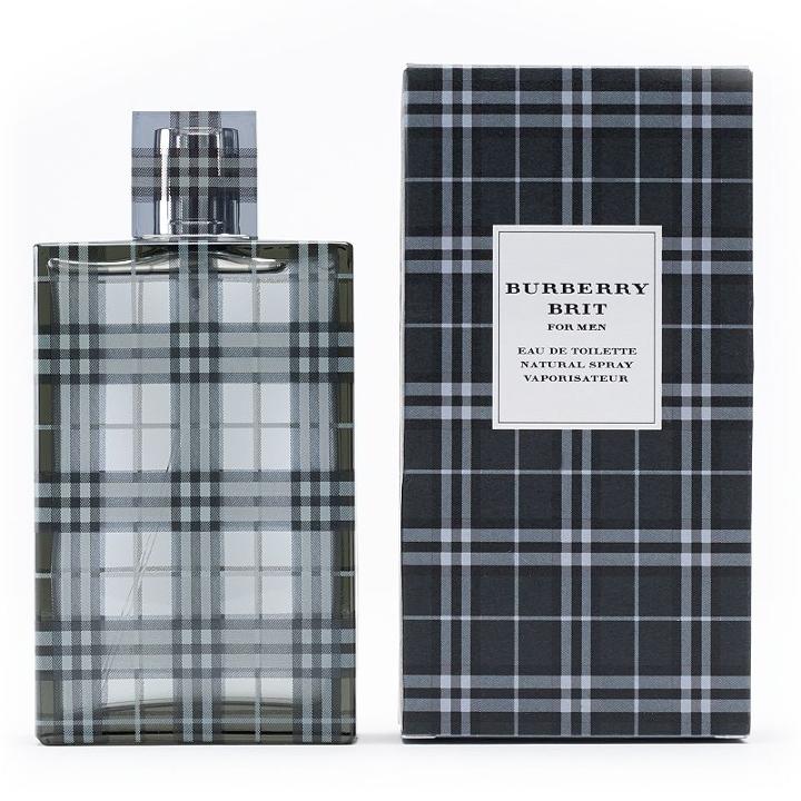 Burberry Brit Men's Cologne - Eau De Toilette, Multicolor