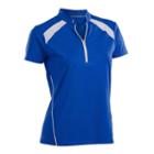 Women's Nancy Lopez Sporty Short Sleeve Golf Polo, Size: Small, Blue